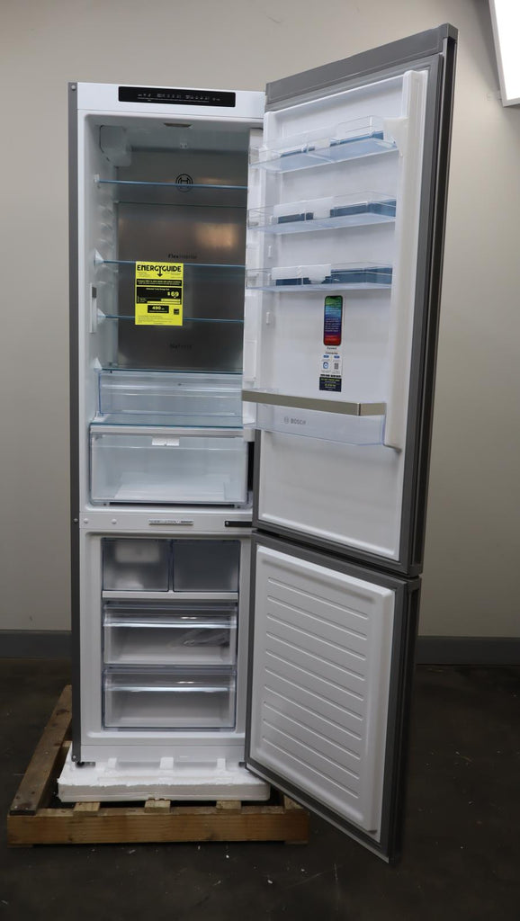 Bosch 800 Series 24" Freestanding Bottom Freezer Smart Refrigerator B24CB80ESS