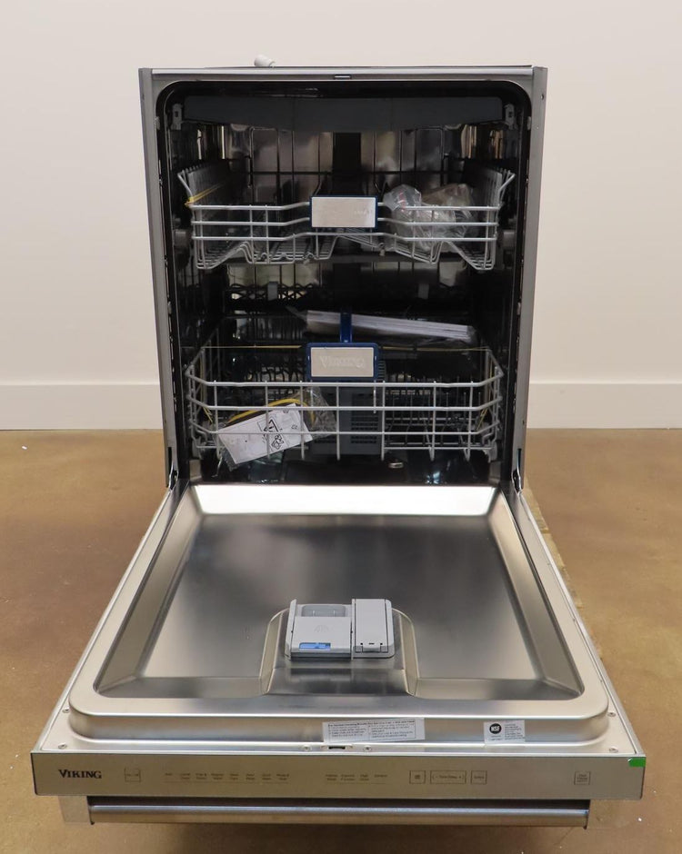 Viking VDWU524SS 24" LCD Control Panel 8 Cycles Quiet Clean Dishwasher