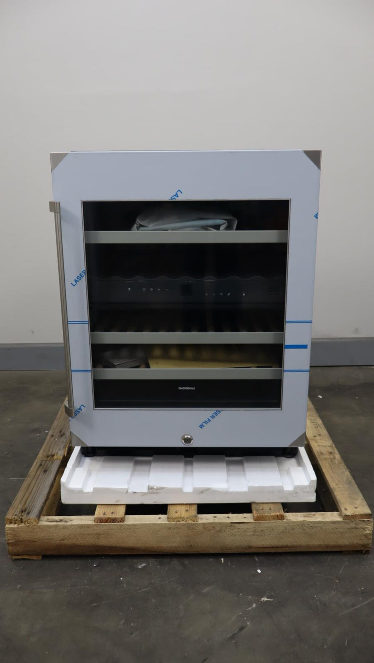 Gaggenau 24" SS 34 Bottle Capacity Under Counter Wine Storage Unit RW404761