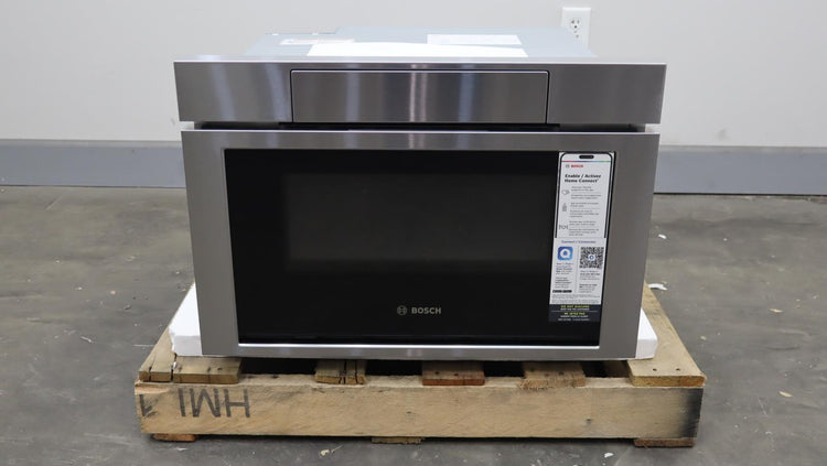 Bosch 24" 800 Series 1.2 Cu.Ft. Cap 950 Watt Smart Microwave Drawer HMD8454UC