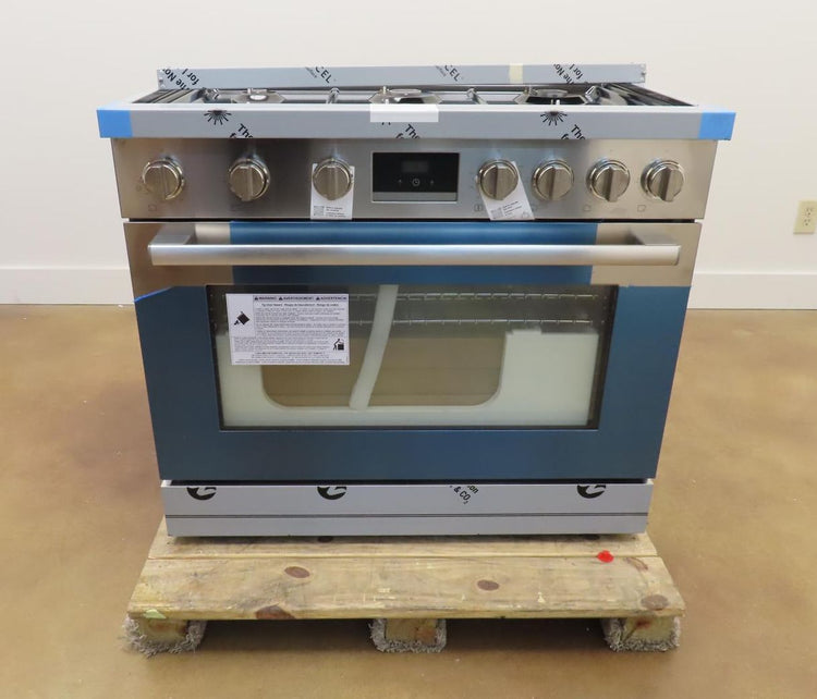 Bosch 800 Series HGS8655UC 36" Stainless Gas Range with 6 Sealed Burners Pics