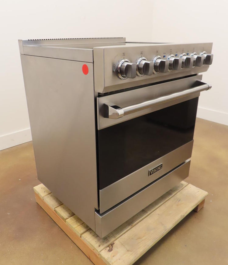 Viking 3 Series RVER33015BSS 30" Self-Clean Stainless Electric Range 2022Model