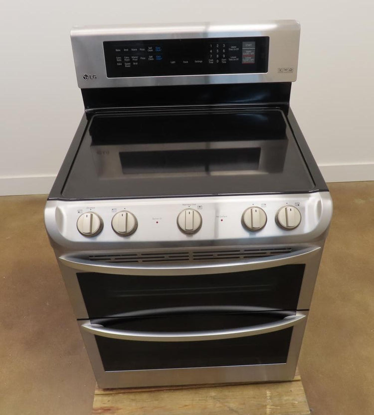 LG LDE4413ST 30" 7.3 cu.ft Stainless 5 Radiant Heating Elements Electric Range