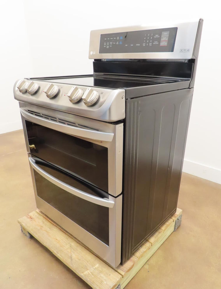 LG LDE4413ST 30" 7.3 cu.ft Stainless 5 Radiant Heating Elements Electric Range
