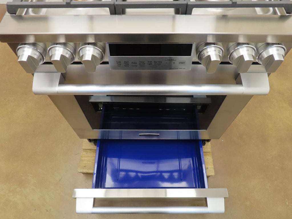 Signature Kitchen Suite UPSG3014ST 30" 6.3 Cu. Ft. Gas Convection Range