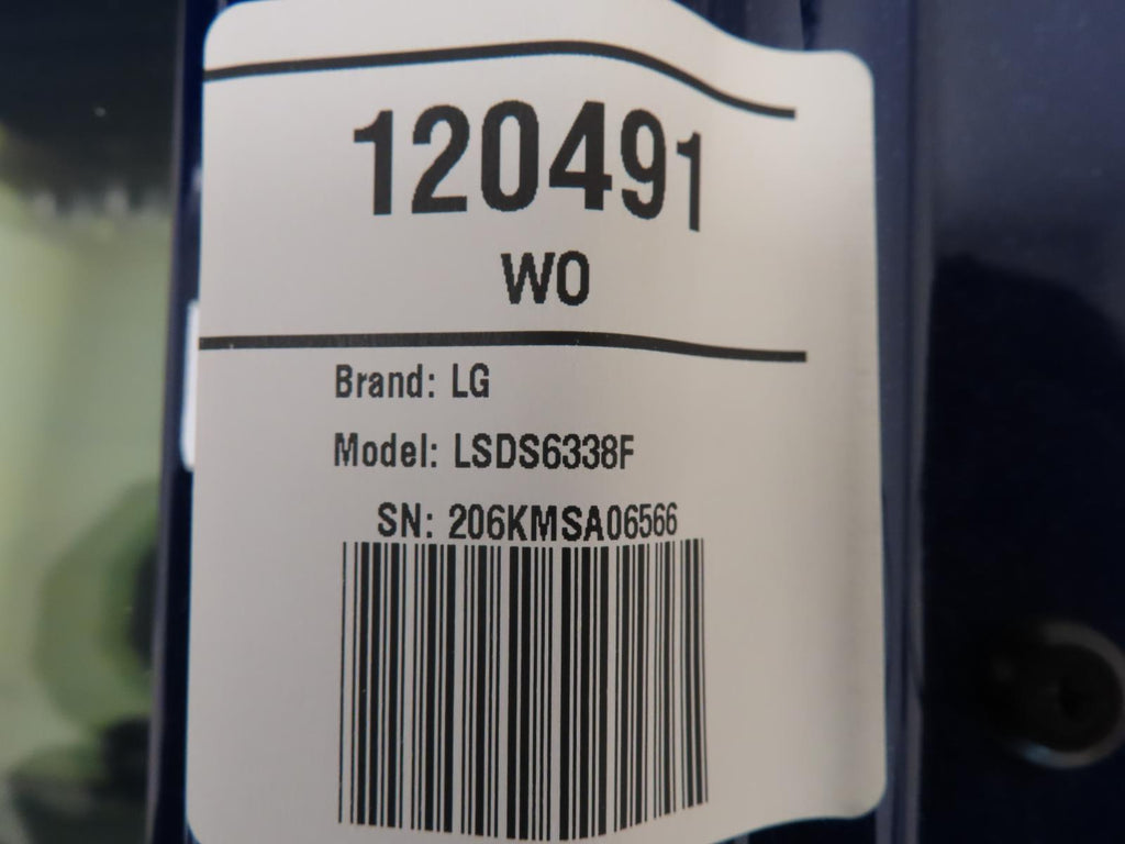 LG 30" LSDS6338F Smart 5 Sealed Burners Slide-in Stainless Dual Fuel Range