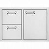 Lynx Sedona Series LSA636 36" Double Drawer and Access Door Storage System Pics