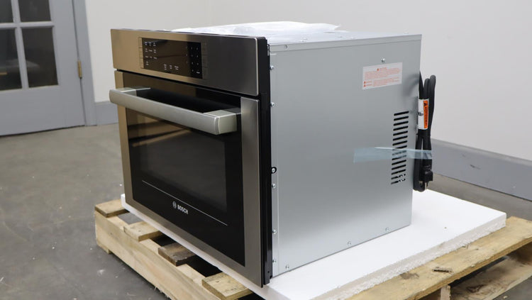 Bosch 24" 1000w SS 1.6 cu.ft. Power 2-in-1 500 Series Speed Oven HMC54151UC - Alabama Appliance