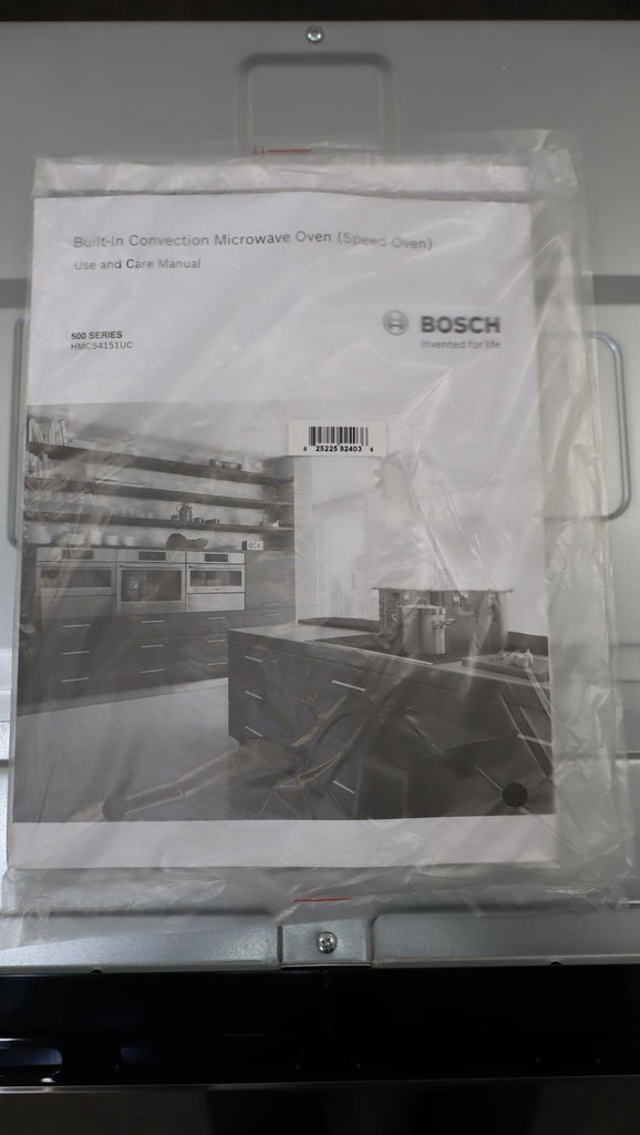 Bosch 24" 1000w SS 1.6 cu.ft. Power 2-in-1 500 Series Speed Oven HMC54151UC - Alabama Appliance