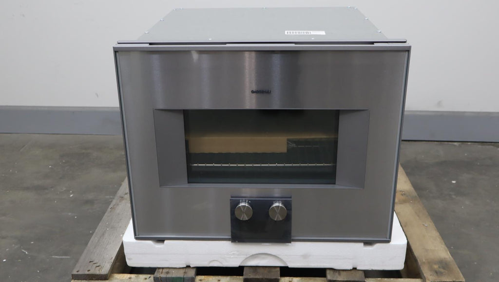 Gaggenau 24" 400 Series Single Combi-Steam Smart Electric Wall Oven BS474612