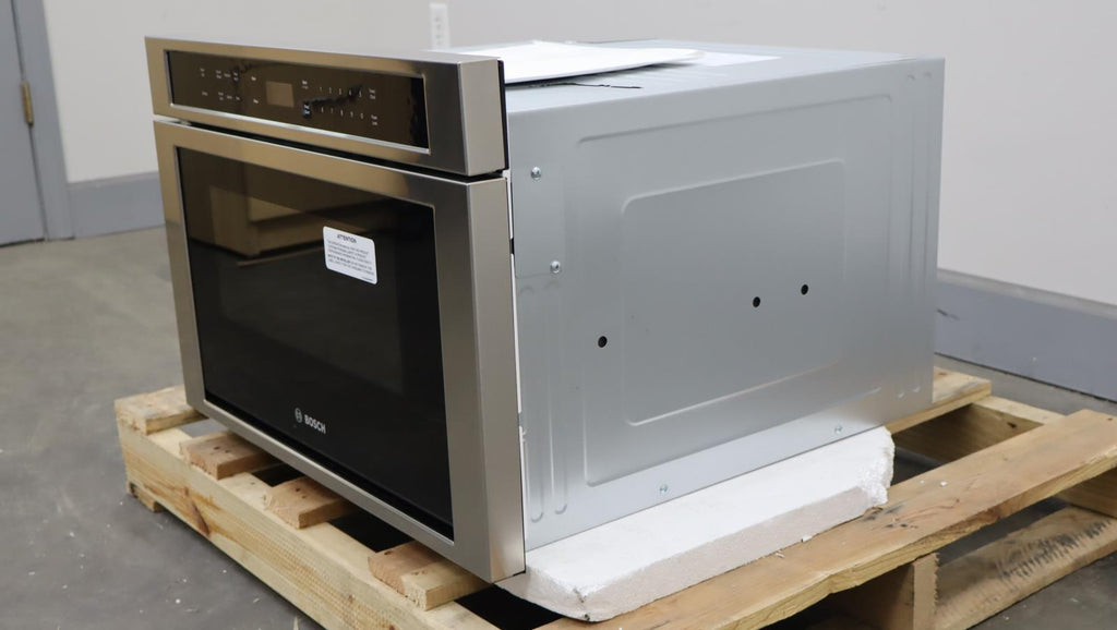 Bosch 800 Serie 24"  SS Touch Control 950W Built-in Microwave Drawer HMD8451UC - Alabama Appliance
