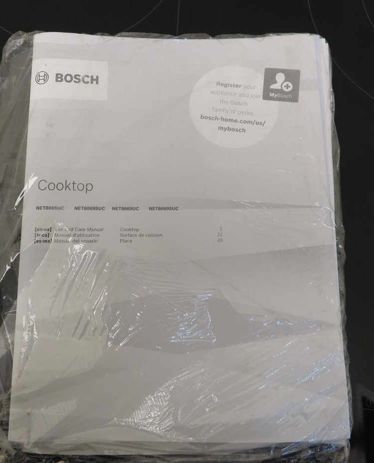 Bosch 800 Series NET8669UC 36" 5 Element Electric Frameless Cooktop Pictures