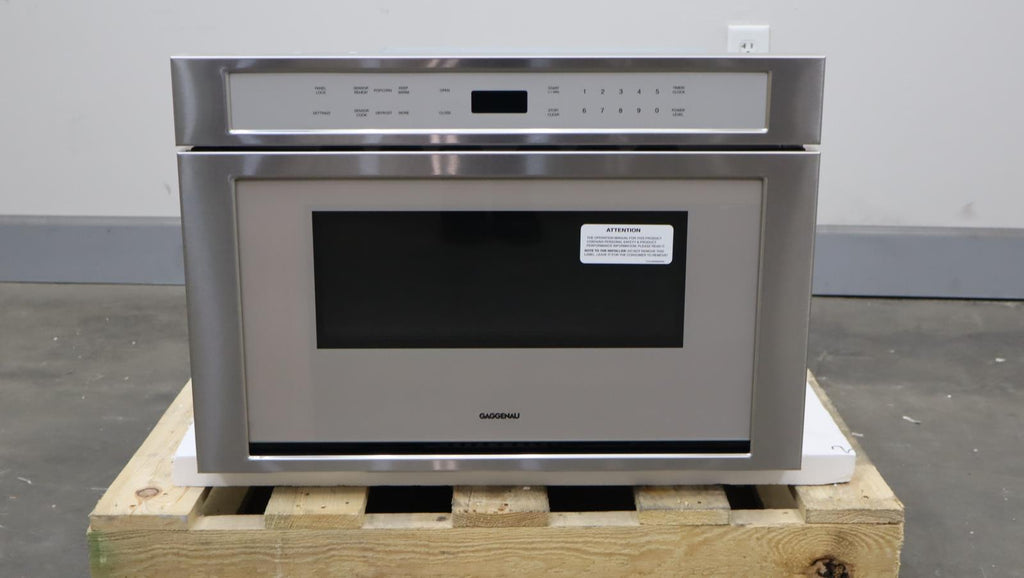 Gaggenau 24" 1.2 cu.ft. Built-In Stainless Steel Microwave Drawer MW420620 - Alabama Appliance