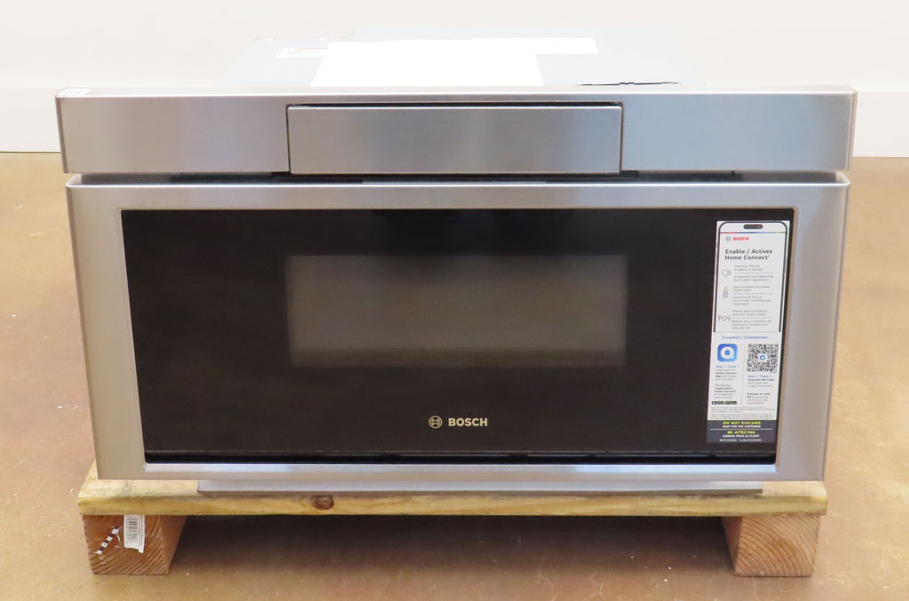 Bosch 800 Series HMD8054UC 30" Tilt Display 1.2 Cu.Ft Smart Microwave Drawer
