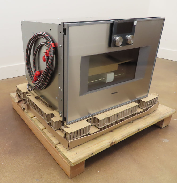 Gaggenau 400 Series BS471612 24" Single Combi-Steam Smart Electric Wall Oven - Alabama Appliance