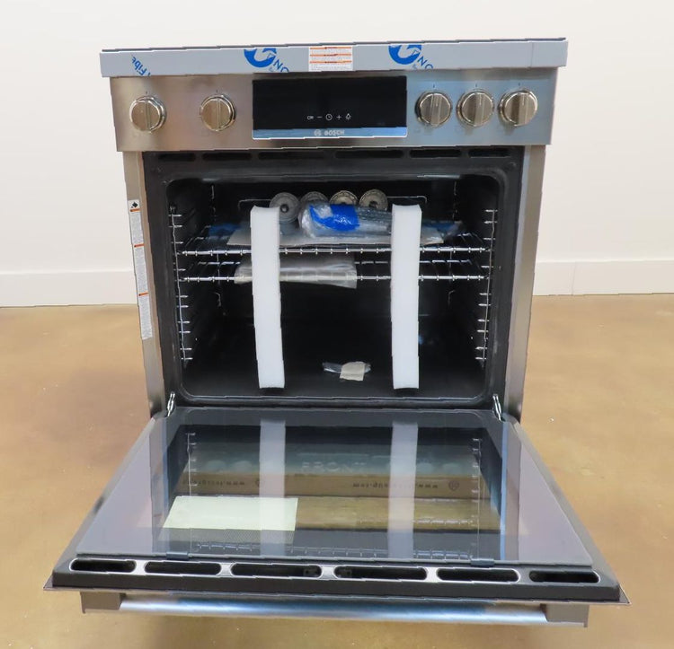 Bosch 800 Series HIS8055U 30" Slide-In Induction Range with 5Burner Elements Pic