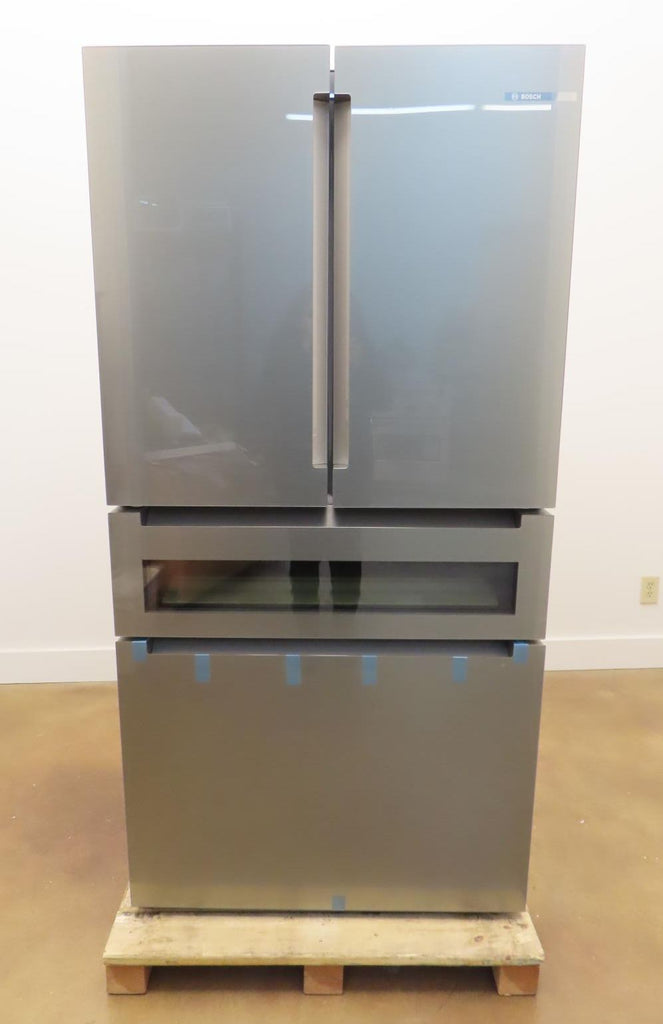 Bosch 800 Series B36CL81ENG 36" Freestanding French Door Smart Refrigerator IMGS - Alabama Appliance
