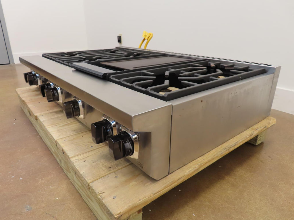 Viking 7 Series VRT7486GSS 48" Gas Rangetop 6 Viking Elevation Burners 2025Model - Alabama Appliance
