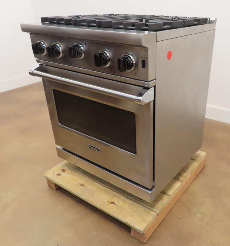 Viking 5 Series VGIC53024BSSLP 30" Liquid Propane 2023 Professional Gas Range - Alabama Appliance