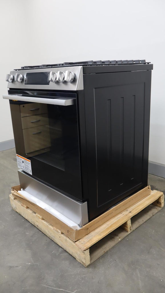 Bosch 100 Series 30" Slide-In Gas Range 5 Sealed Burners 5.8 ft. Cap. HGF1050MUC (PRICE) - Alabama Appliance