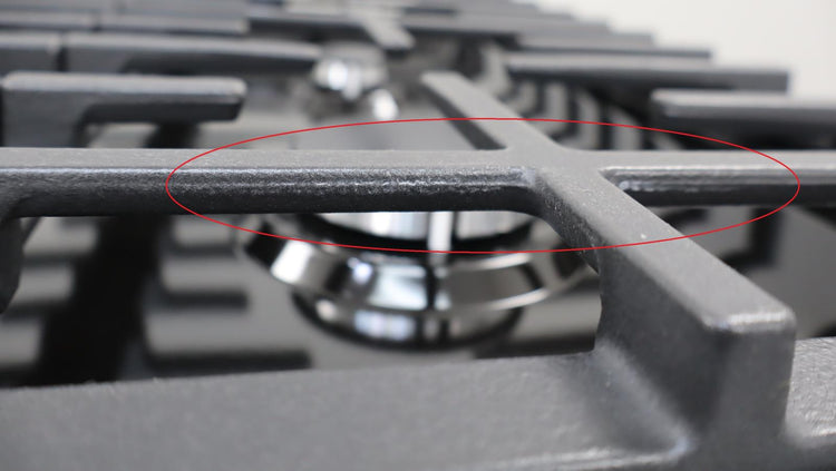 Bosch 100 Series 30" Slide-In Gas Range 5 Sealed Burners 5.8 ft. Cap. HGF1050MUC (PRICE) - Alabama Appliance