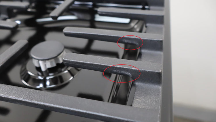 Bosch 100 Series 30" Slide-In Gas Range 5 Sealed Burners 5.8 ft. Cap. HGF1050MUC (PRICE) - Alabama Appliance
