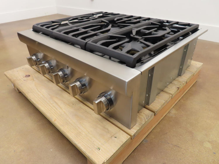 Thermador Professional Series PCG305W 30" Gas Rangetop 5 Pedestal Star®Burners