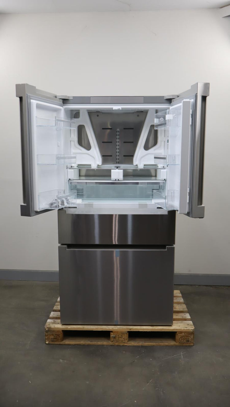 Bosch 800 Series 36" Freestand Stainless 20.5 Cu.Ft. French Door B36CL80ENS - Alabama Appliance