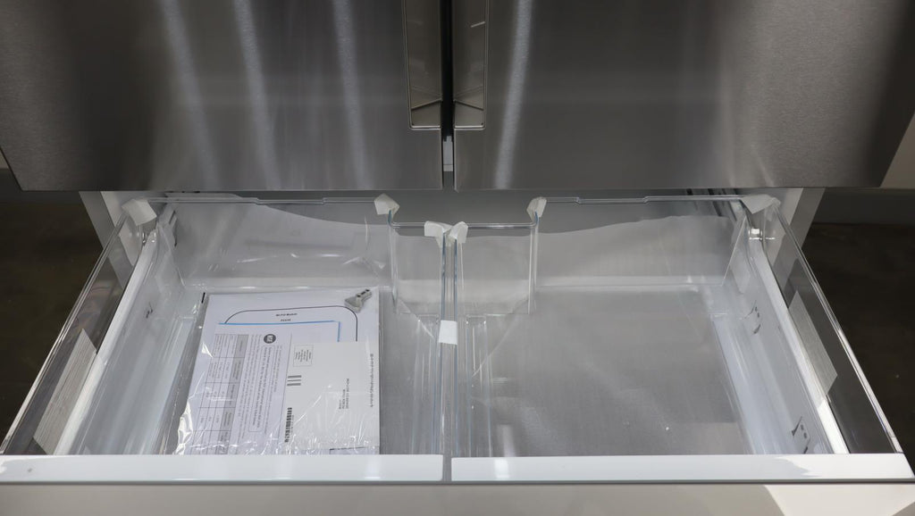 Bosch 800 Series 36" Freestand Stainless 20.5 Cu.Ft. French Door B36CL80ENS - Alabama Appliance