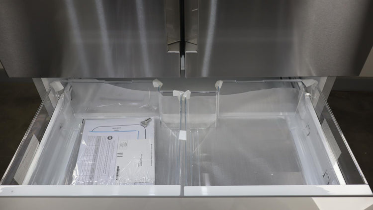 Bosch 800 Series 36" Freestand Stainless 20.5 Cu.Ft. French Door B36CL80ENS - Alabama Appliance