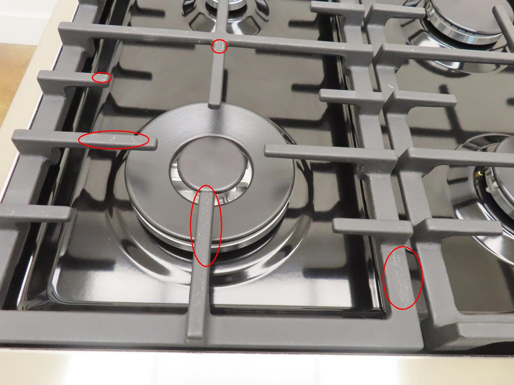 Bosch 800 Series HDS8655U 36" 6 Burner Dual Fuel Convection Range Full Warranty