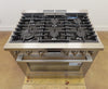 Bosch 800 Series HDS8655U 36" 6 Burner Dual Fuel Convection Range Full Warranty