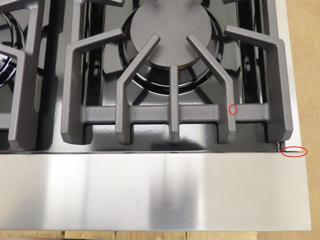 Viking 5 Series VRT5486GSS 48" TruPower Plus + Griddle Gas Rangetop 2024 Model - Alabama Appliance