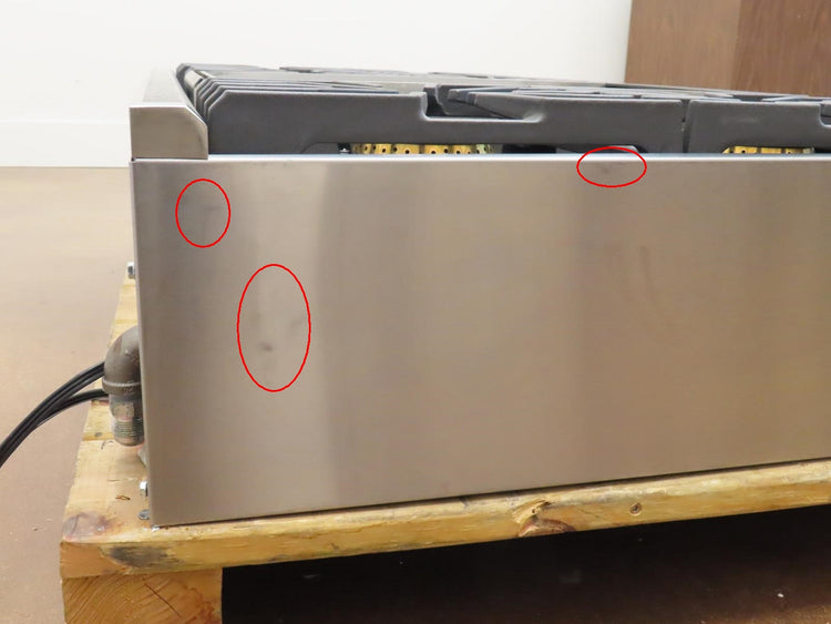 Viking 5 Series VRT5486GSS 48" TruPower Plus + Griddle Gas Rangetop 2024 Model - Alabama Appliance