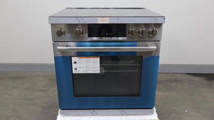 Bosch 30" Stainless Freestanding 800 Series Induction Electric Range HIS8055U - Alabama Appliance