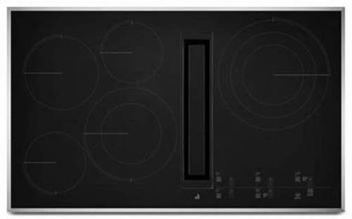 NIB JennAir Lustre Series JED4536KS 36" Electric Cooktop Downdraft Full Warranty - Alabama Appliance