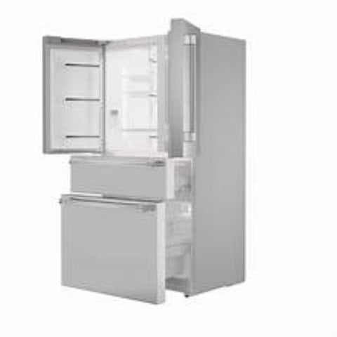 Thermador T36FL821NS 36 Inch Freestanding 4-Door French Door Smart Refrigerator