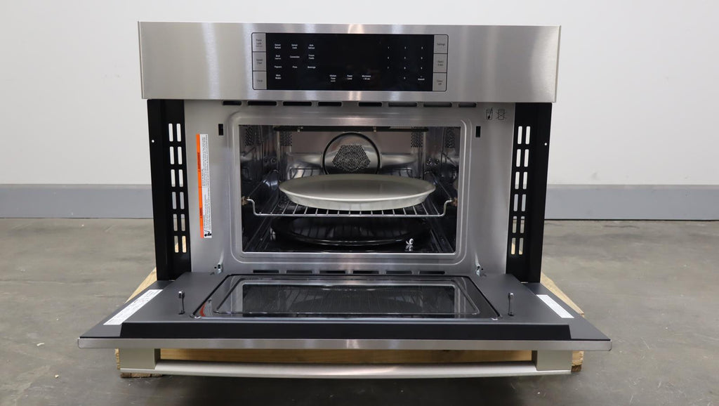 Bosch 800 Series 30" SpeedChef  True Convection Sensor Cook SS Oven HMC80152UC - Alabama Appliance