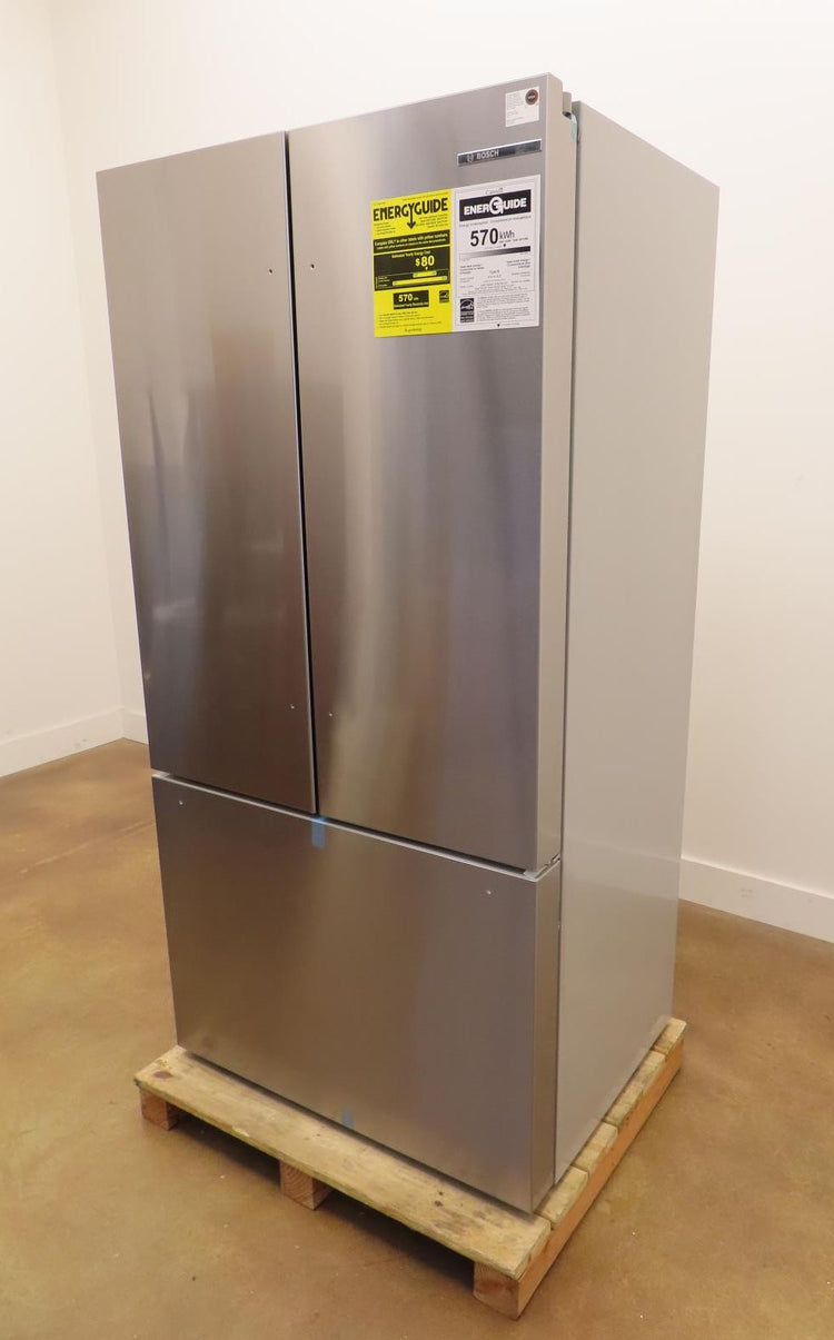 Bosch 800 Series B36CT80SNS 36 Inch Smart Counter Depth French Door Refrigerator