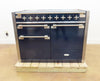 AGA Elise AEL481ININD 48" Freestanding Induction Indigo Range Triple Oven