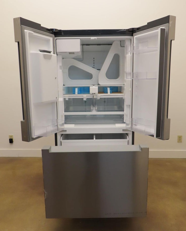 Bosch 100 Series B36FD10ENS 36" Freestanding French Door Smart Refrigerator