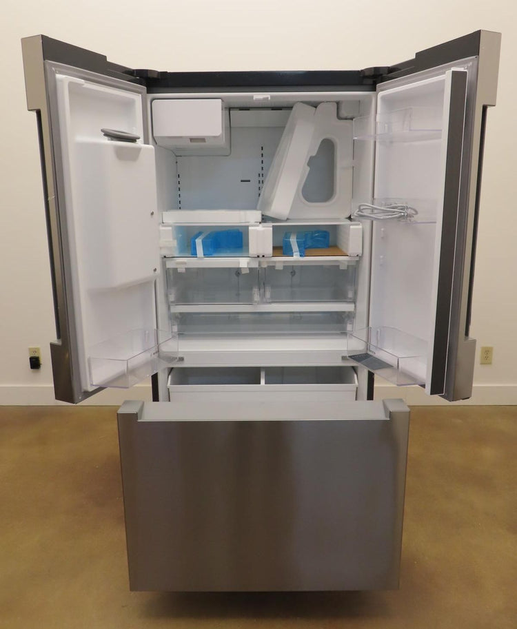 Bosch 100 Series B36CD10ENS 36" Freestanding French Door Smart Refrigerator - Alabama Appliance