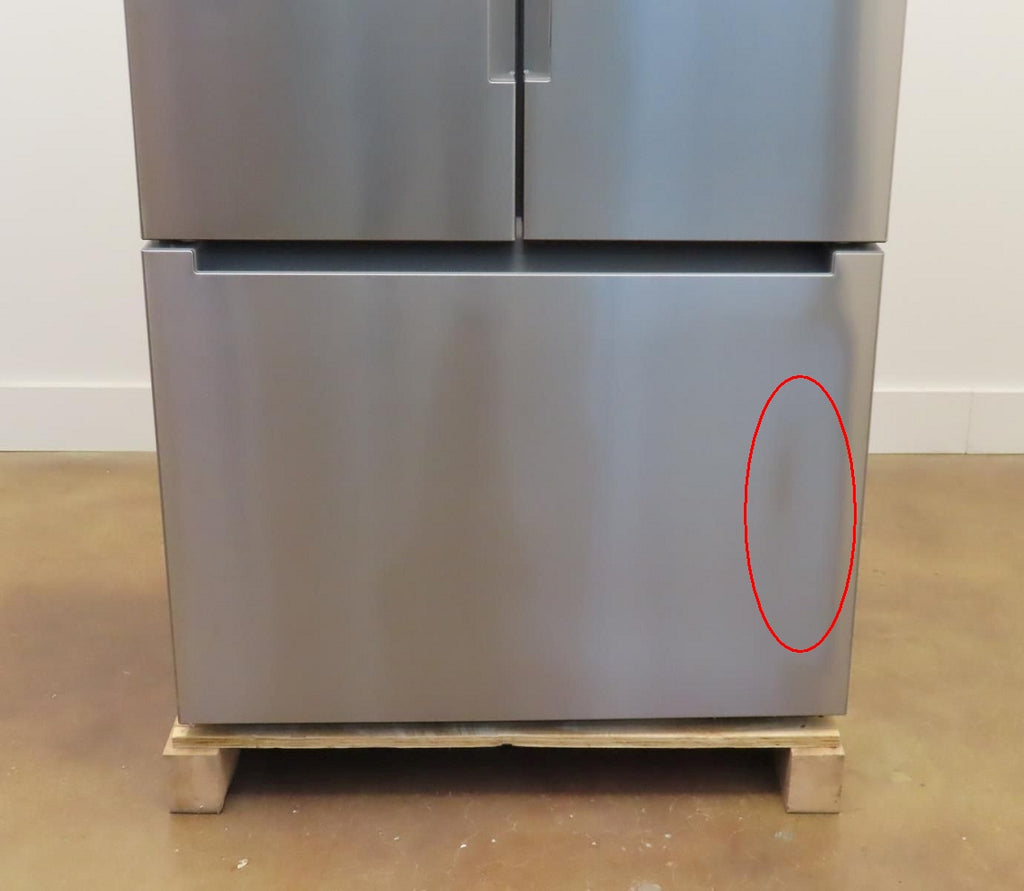 Bosch 100 Series B36CD10ENS 36" Freestanding French Door Smart Refrigerator - Alabama Appliance