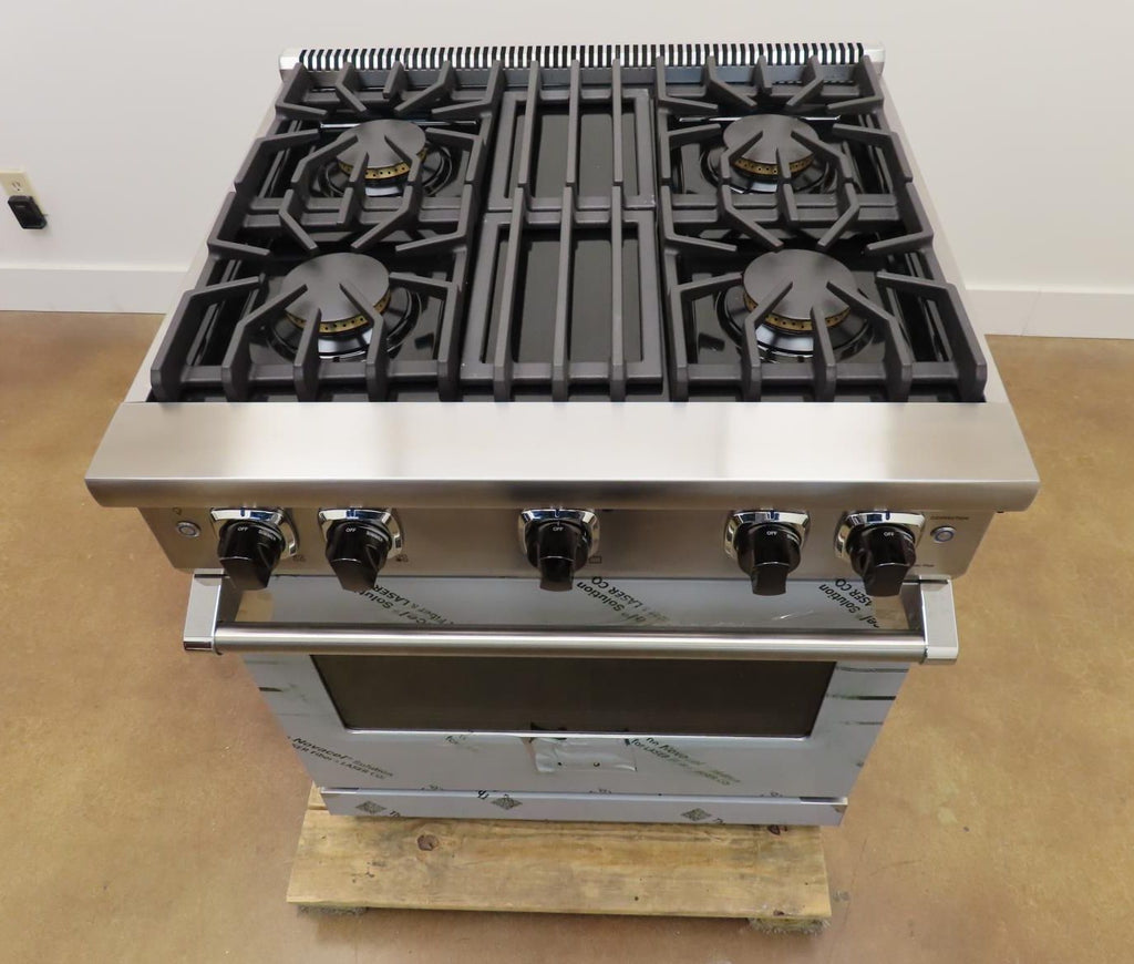 Viking Professional 5 Series 30" Freestanding Gas Range VGR5304BSSLP 2025 Model - Alabama Appliance