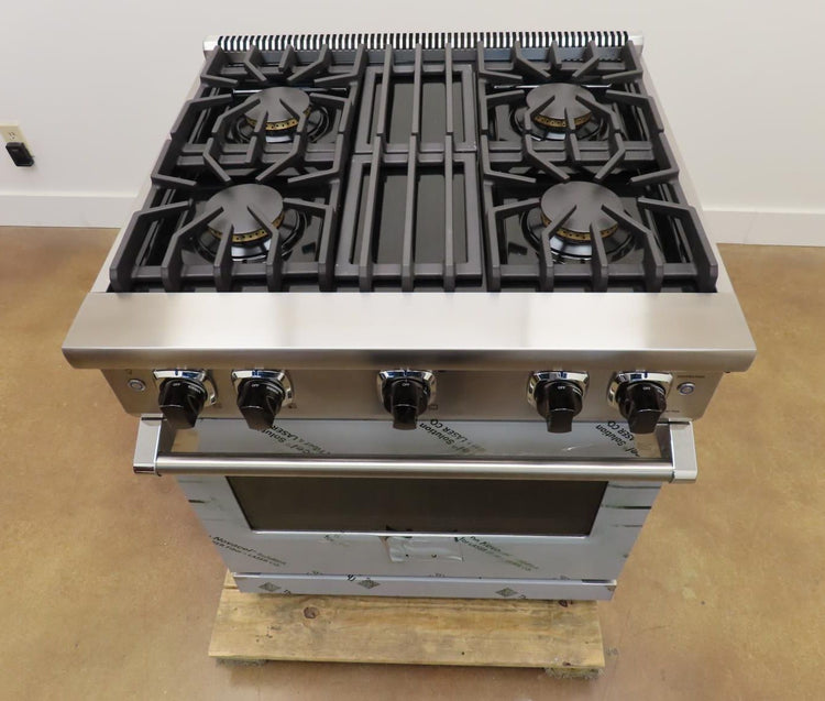 Viking Professional 5 Series 30" Freestanding Gas Range VGR5304BSSLP 2025 Model - Alabama Appliance