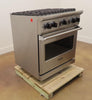 Viking Professional 5 Series 30" 4 Burners Gas Range VGR5304BSS 2025 Model - Alabama Appliance