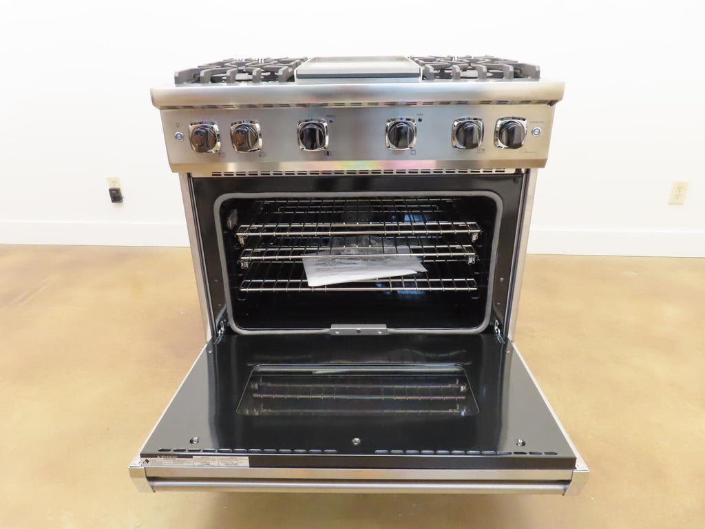 Viking 5 Series VGR5364GSS 36" Freestanding Professional Gas Range 2025 Model - Alabama Appliance