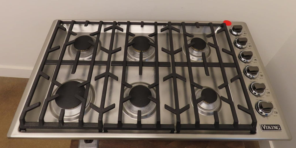Viking 5 Series VGSU53616BSSLP 36" Professional 6 Burners Gas Cooktop 2025 Model - Alabama Appliance