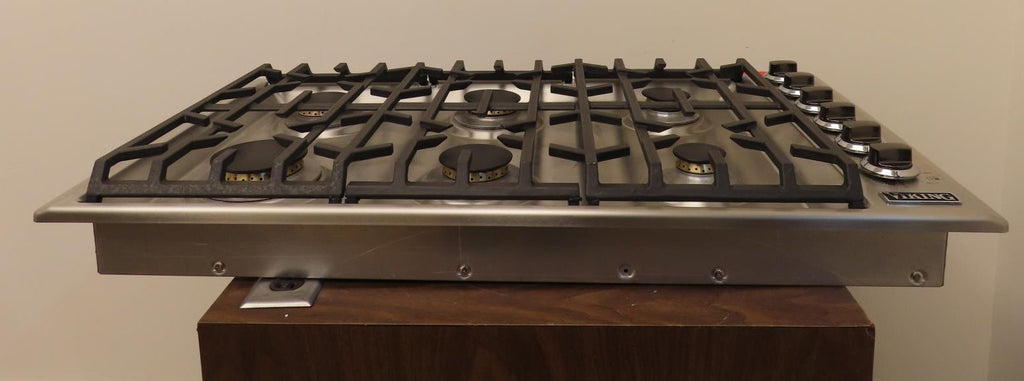 Viking 5 Series VGSU53616BSSLP 36" Professional 6 Burners Gas Cooktop 2025 Model - Alabama Appliance