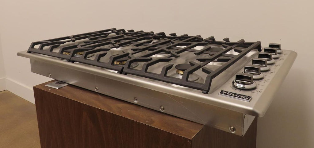Viking 5 Series VGSU53616BSSLP 36" Professional 6 Burners Gas Cooktop 2025 Model - Alabama Appliance